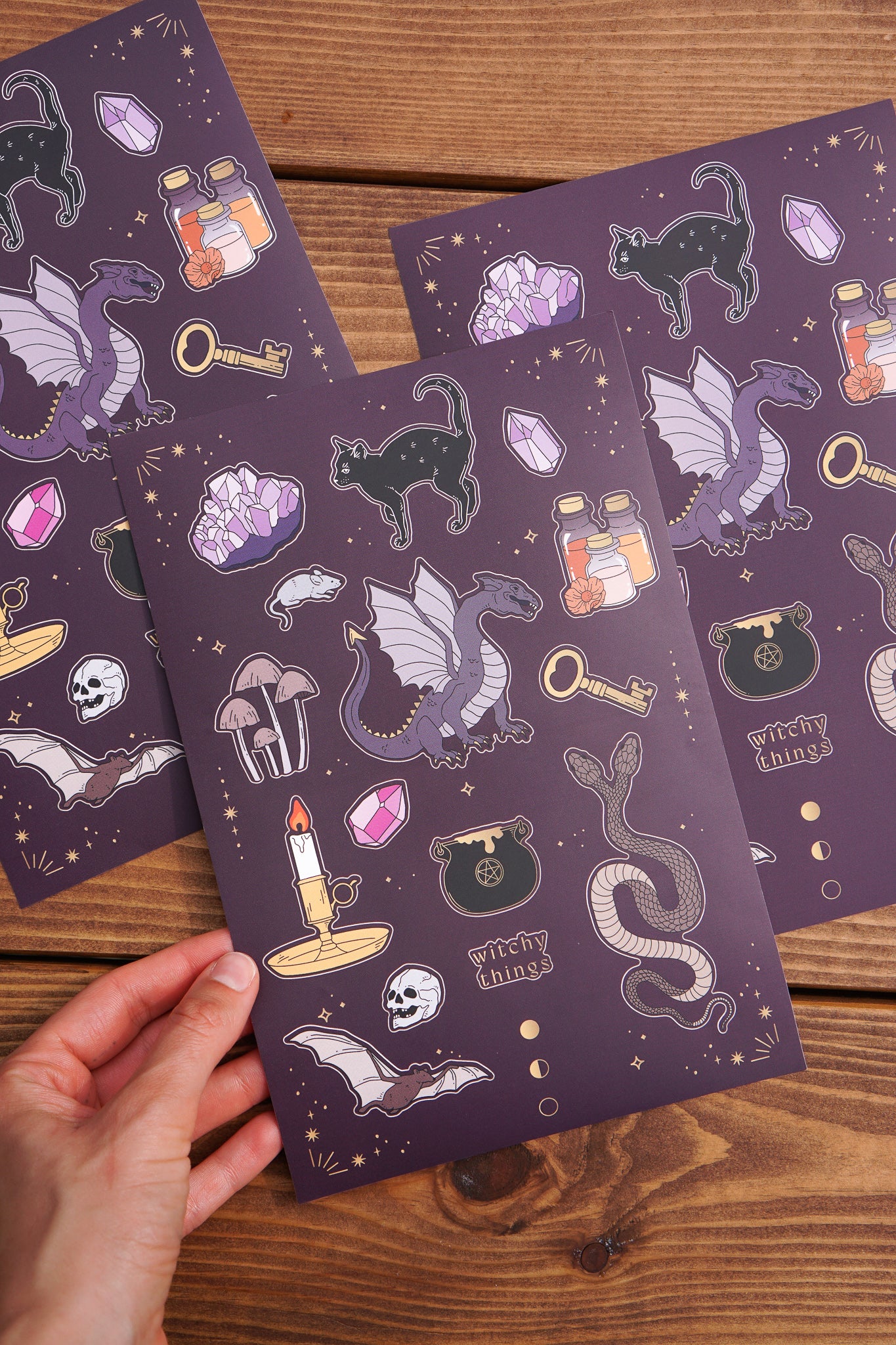Witchy Things Sticker Sheet