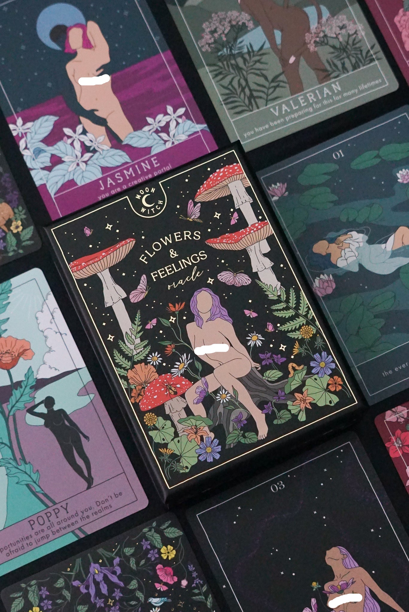 Flowers and Feelings Oracle Deck - Moon Witch series – COSMIC VALERIA