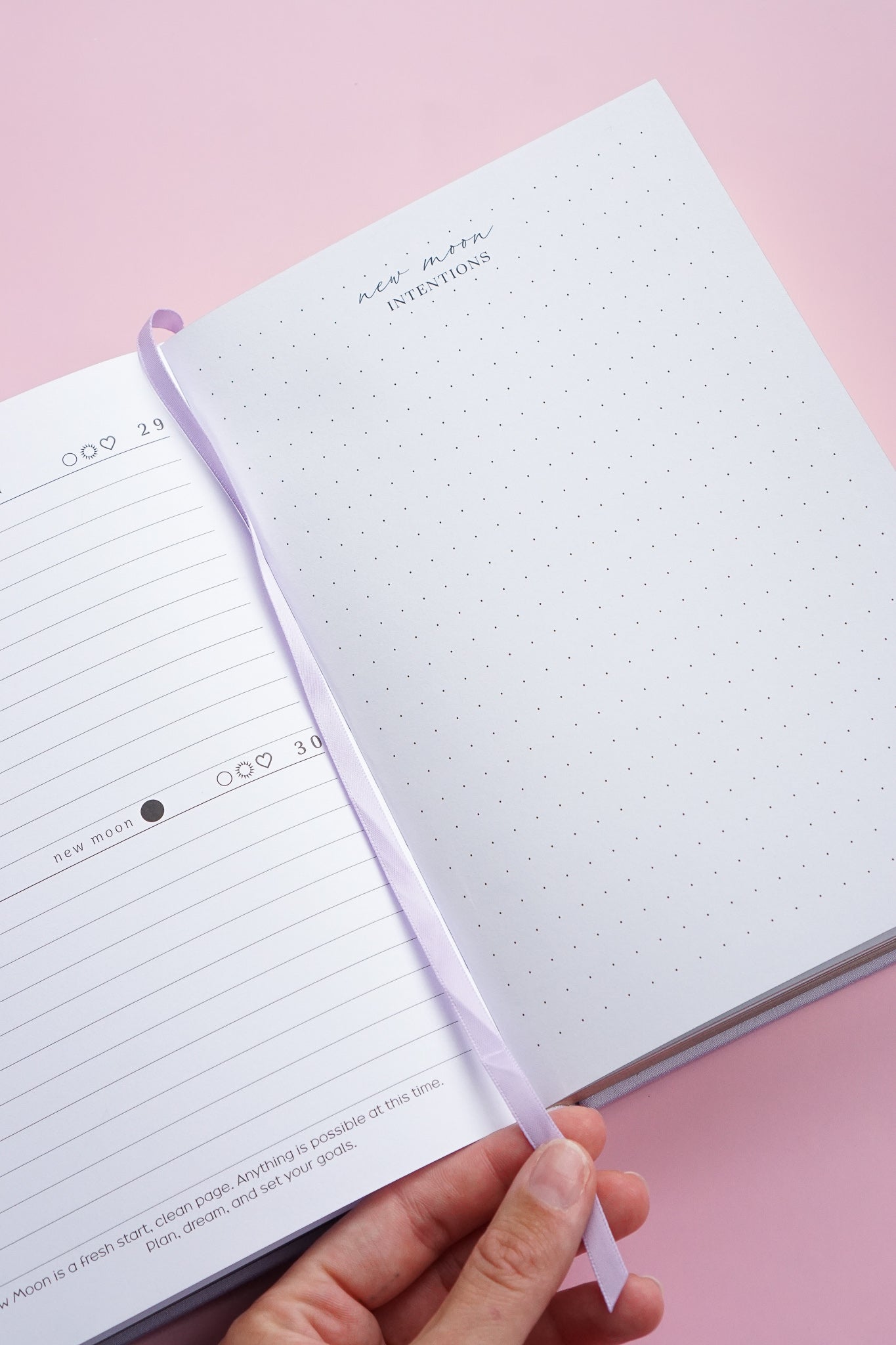 Moon Journal - 2025 Planner - Lavender edition