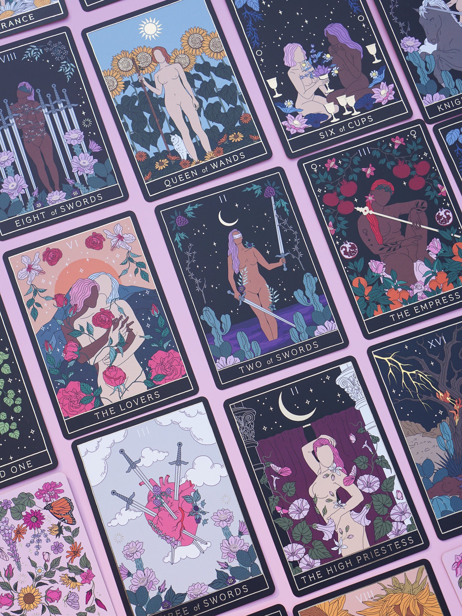 Flowers and Feelings Tarot Deck