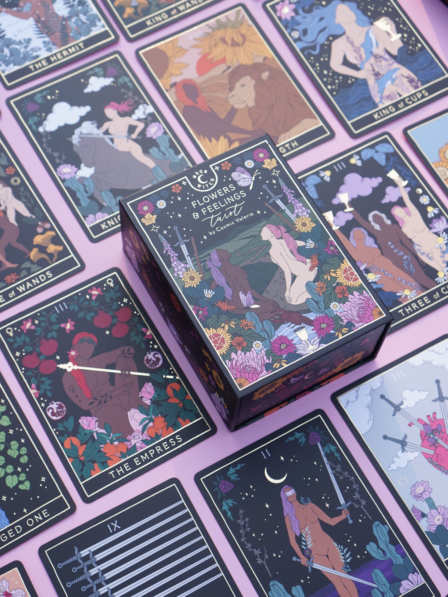 Flowers and Feelings Tarot Deck