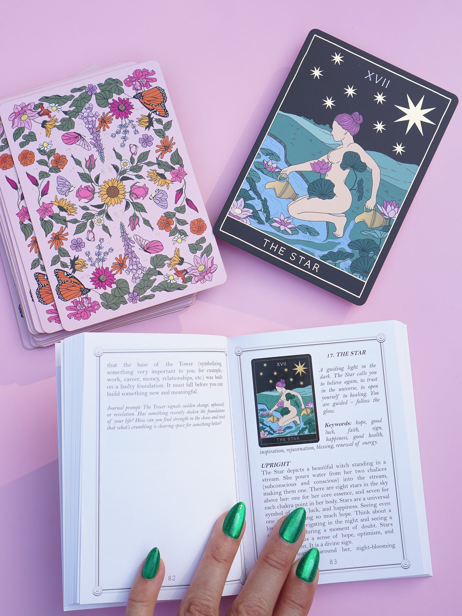Flowers and Feelings Tarot Deck