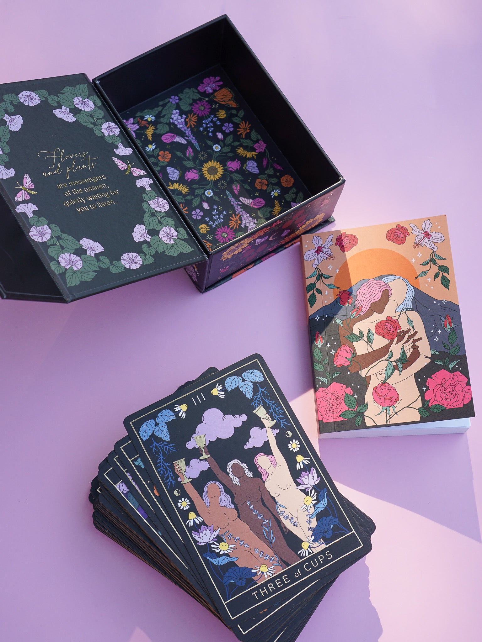 Flowers and Feelings Tarot Deck