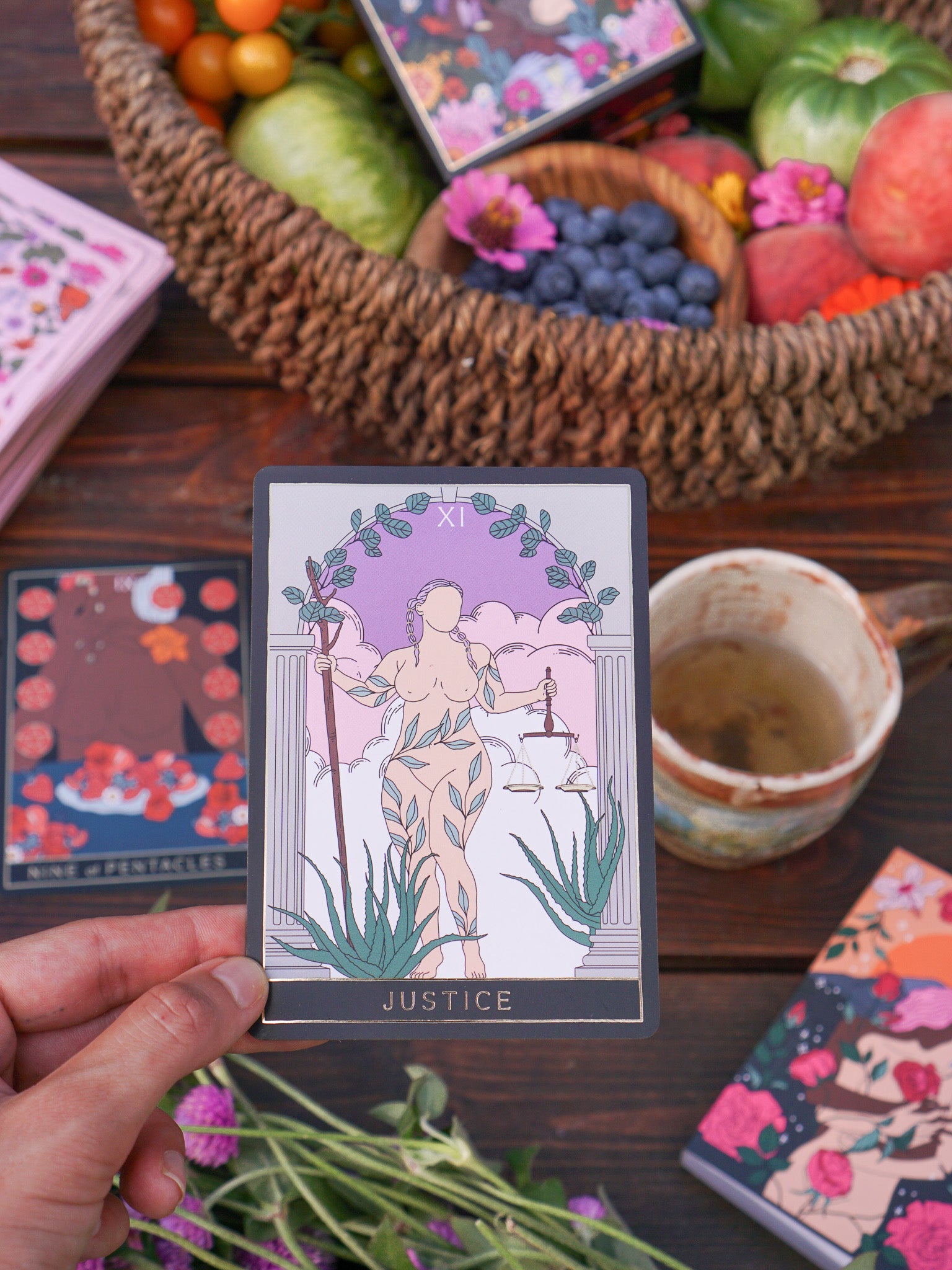Flowers and Feelings Tarot Deck