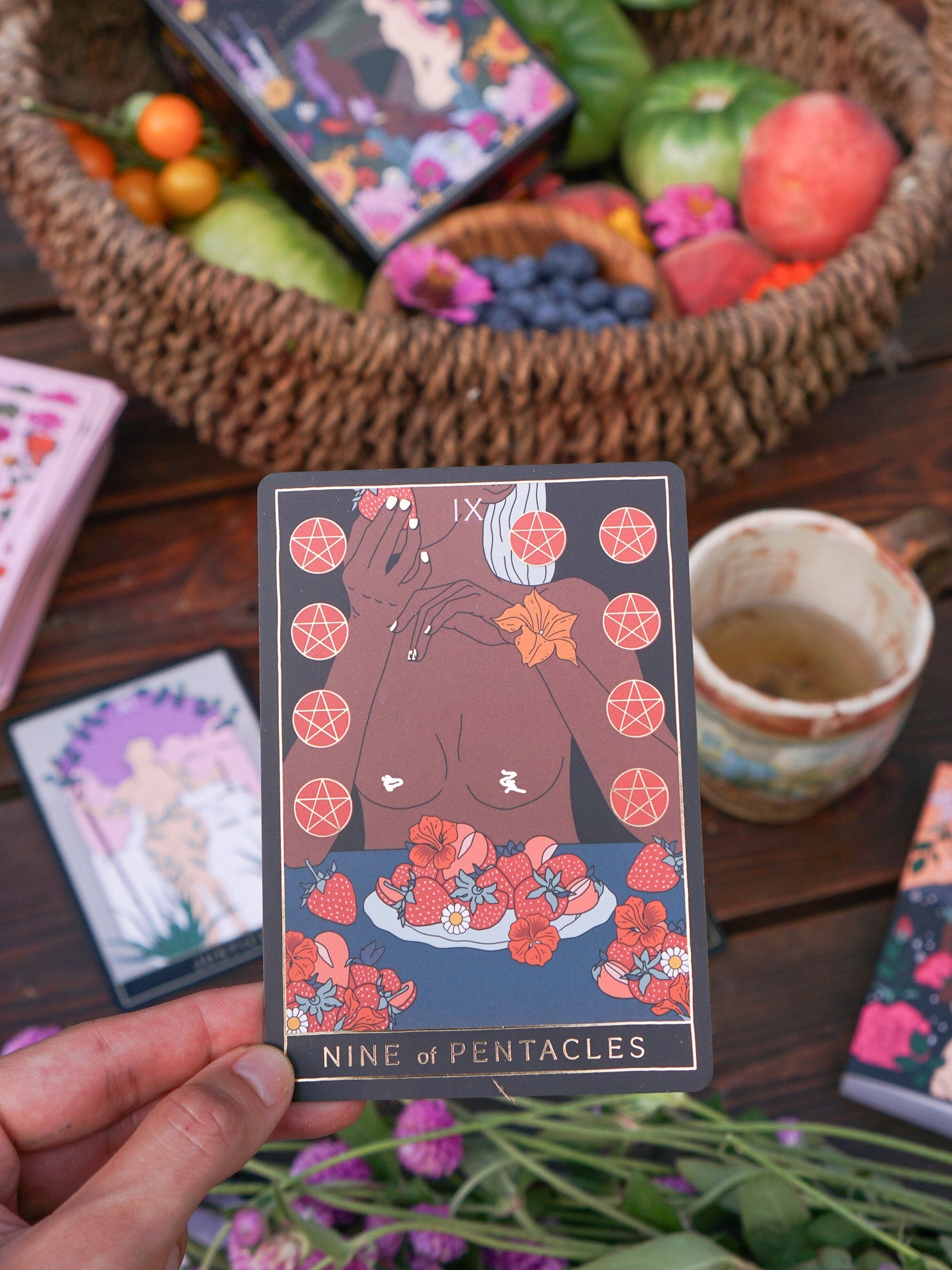 Flowers and Feelings Tarot Deck