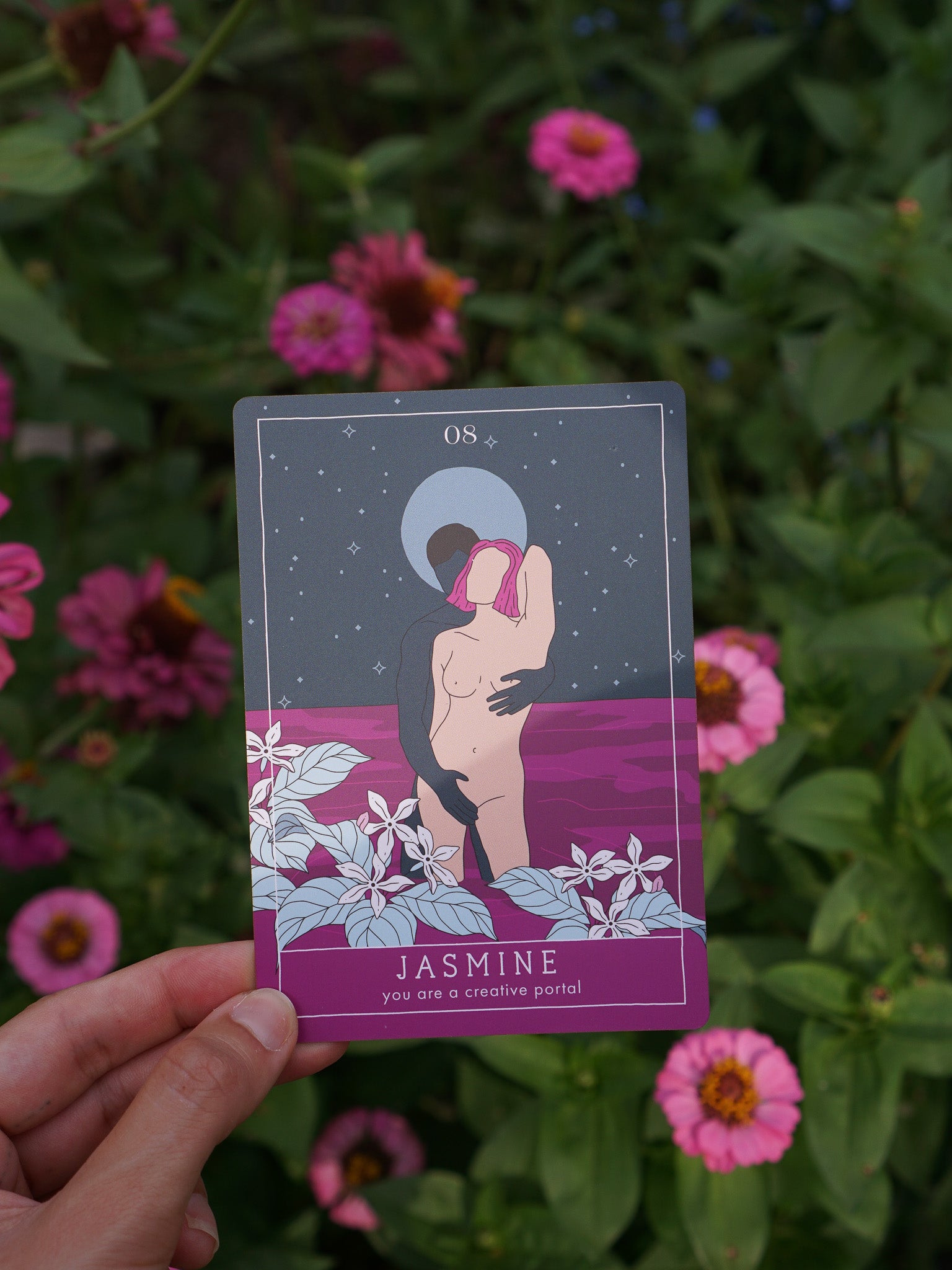 Flowers and Feelings Oracle Deck - Moon Witch series