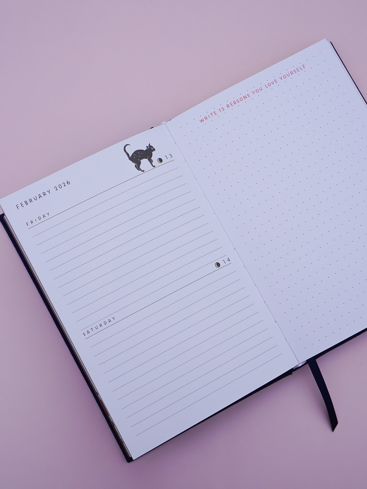 Moon Journal - 2026 Planner- Vintage green edition