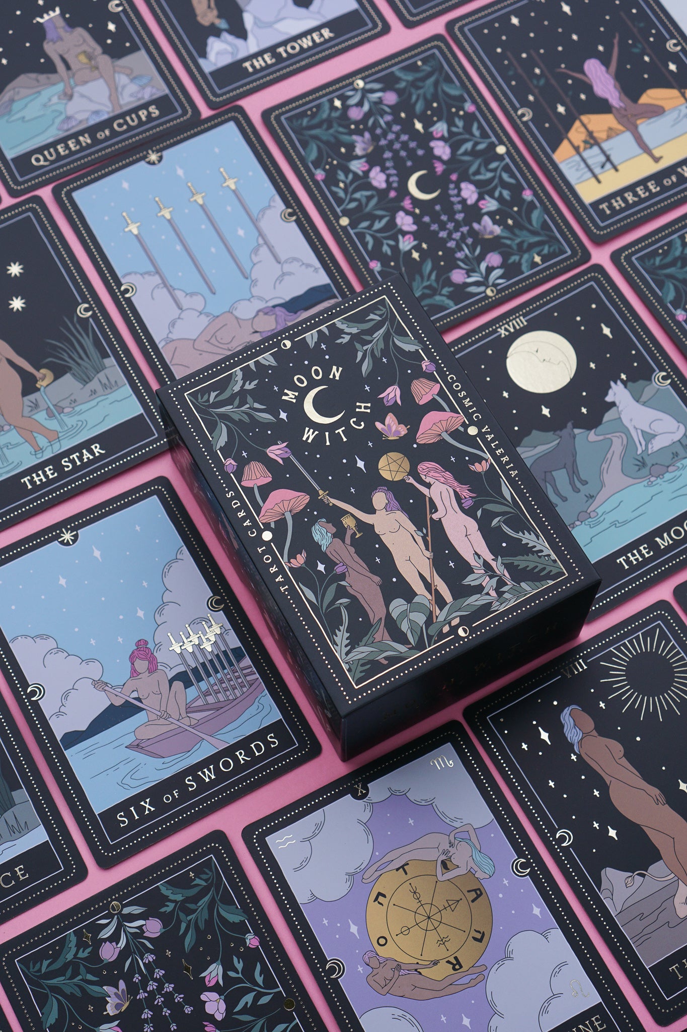 Moon Witch Tarot Deck & Workbook Bundle