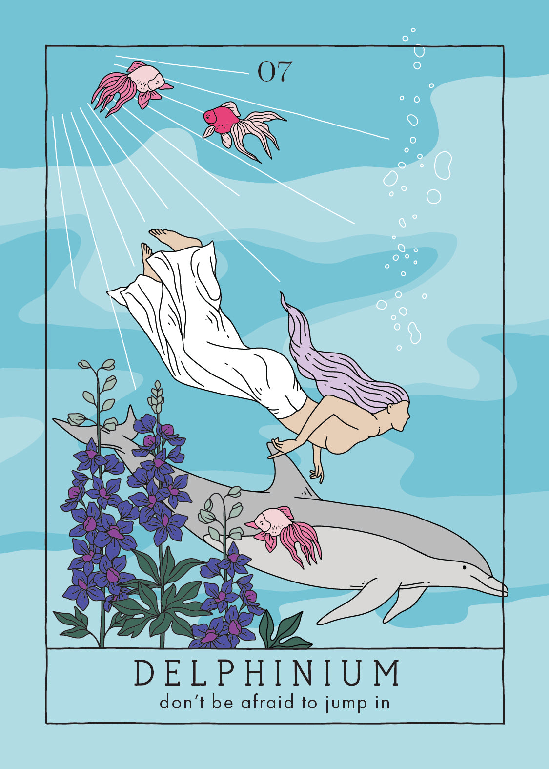 Flowers and Feelings Oracle Deck - Moon Witch series