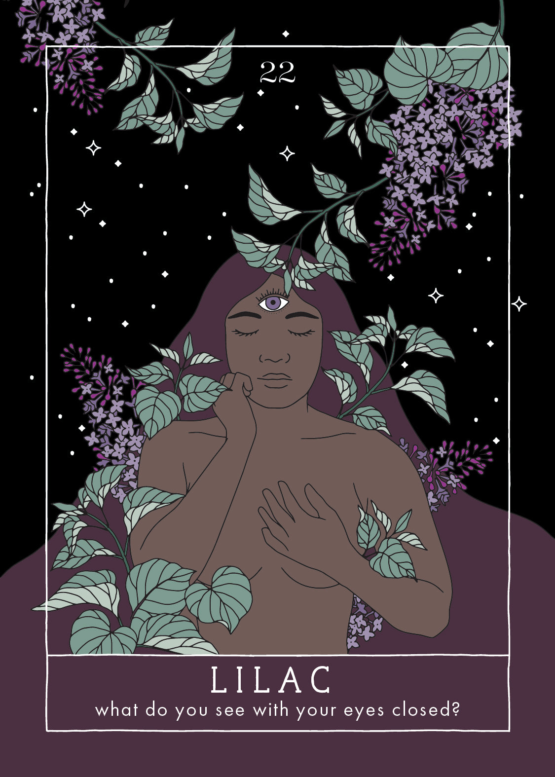 Flowers and Feelings Oracle Deck - Moon Witch series